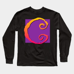 Letter C Long Sleeve T-Shirt